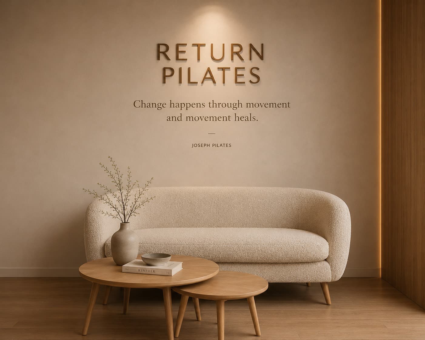 Recepția studioului RETURN PILATES